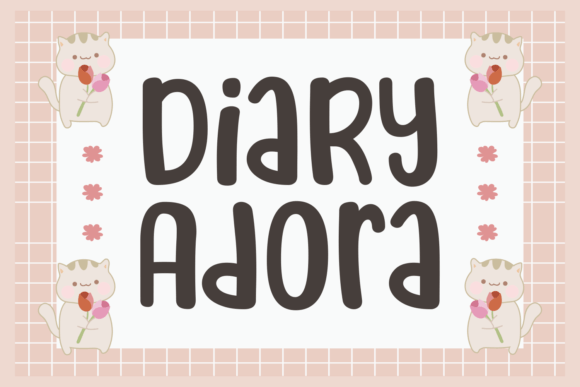 Add a Touch of Whimsy with Diary Adora Font