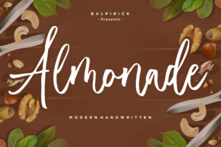 Almonade: A Handwritten Font with Genuine Personality