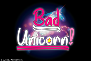 Bad Unicorn: The Handwriting Font That Makes a Statement