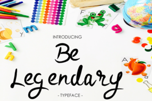 Be Legendary: A Font That Brings Bold Elegance to Your Brand