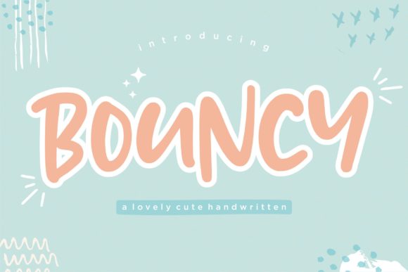 Bouncy: The Handwritten Font That Brings Joy to Your Projects