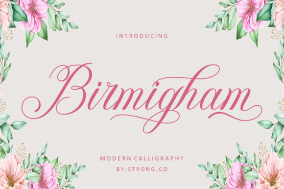Discover Birmigham: The Handwritten Font with Heart