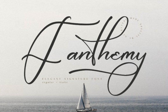 Fanthemy: A Handwritten Font That Balances Charm and Elegance