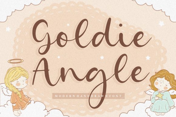 Goldie Angle: A Handwritten Font with Timeless Elegance