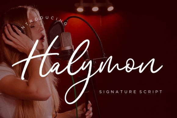 Halymon: The Handwritten Font That Feels Like a Conversation