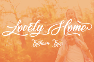 Lovely Home: The Cursive Font That Feels Like a Warm Welcome