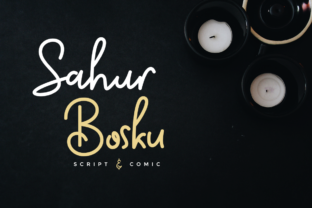 Sahur Bosku: The Authentic Hand-Lettered Look