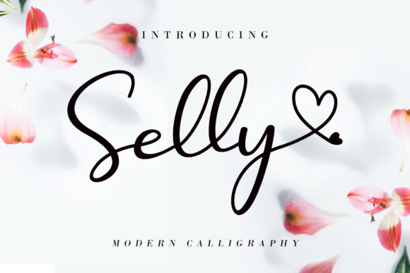 Selly: A Heartfelt Handwritten Font for Modern Projects