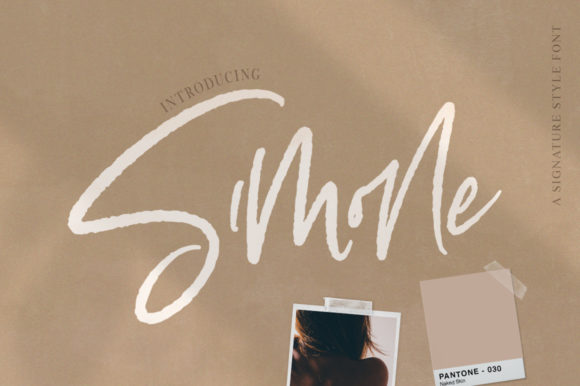 Simone: Where Handwritten Elegance Meets Modern Design